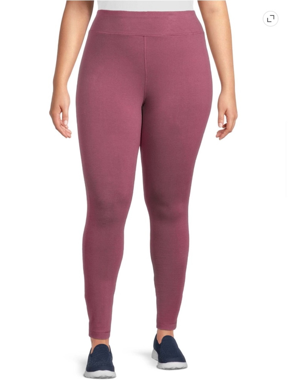 Athletic Works Women’s Plus Elegant Mauve Dri More Ankle Leggings Size 2X NWT
